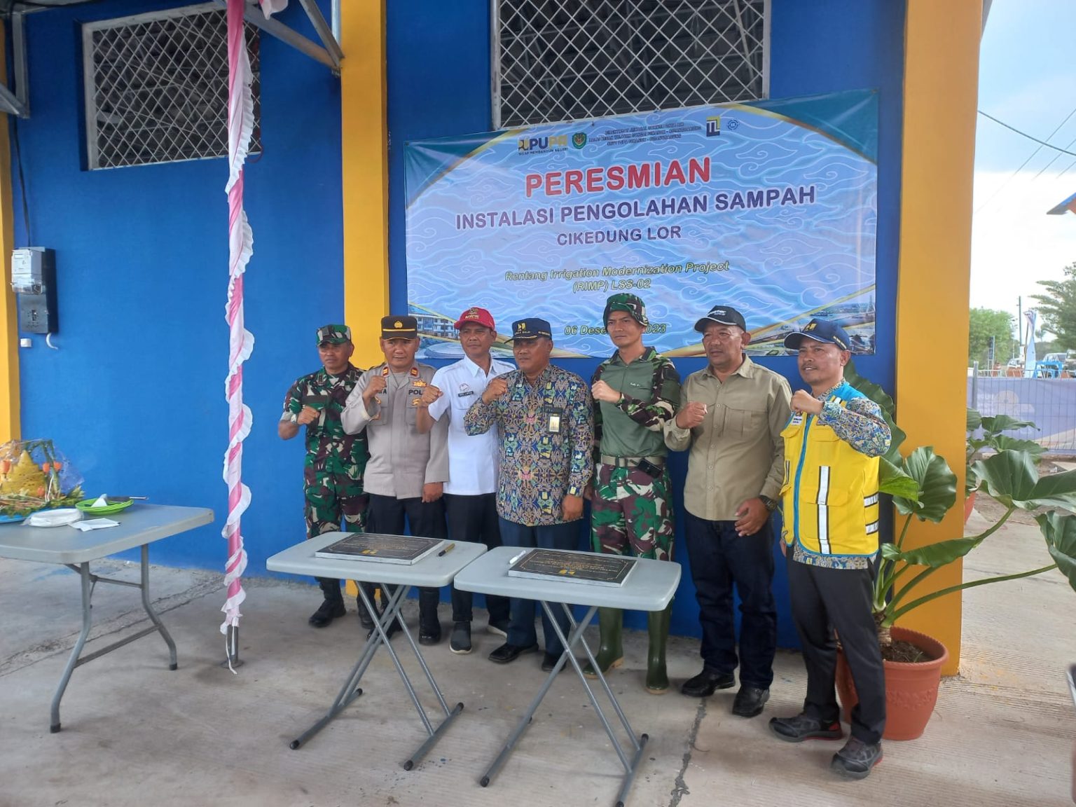 Polsek Cikedung Terlibat Aktif Dalam Aksi Lingkungan: Penanaman Pohon dan Peresmian Pengolahan Sampah D.I Rentang